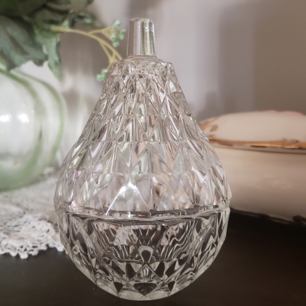 Made in Italy Pear glass dish